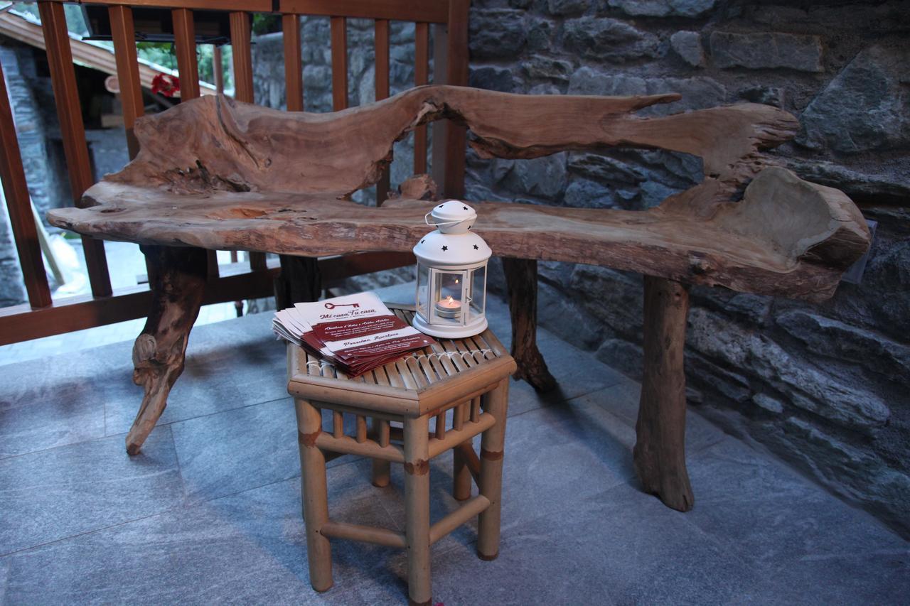 Mi Casa Tu Casa Bed and Breakfast Brusson Eksteriør billede